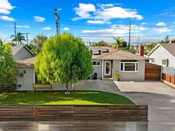 Corner lot real estate in California